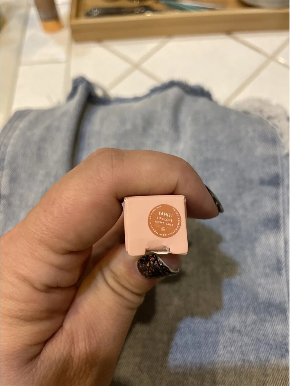 Mellow Cosmetics Liquid Lip Gloss 0.1 oz. Tahiti